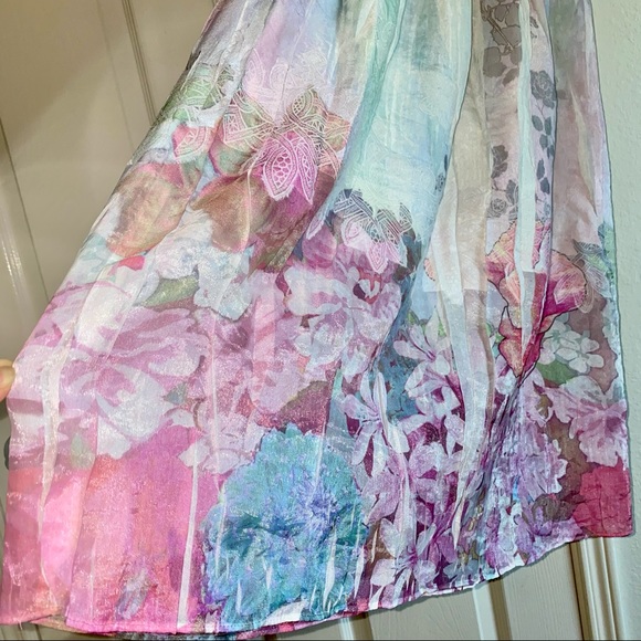 LAPIS FLOWING DRESS - Picture 2 of 6